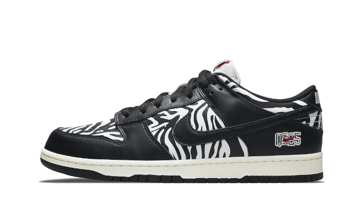 SB Dunk Low Quartersnacks Zebra - THE LIMITED CLUB