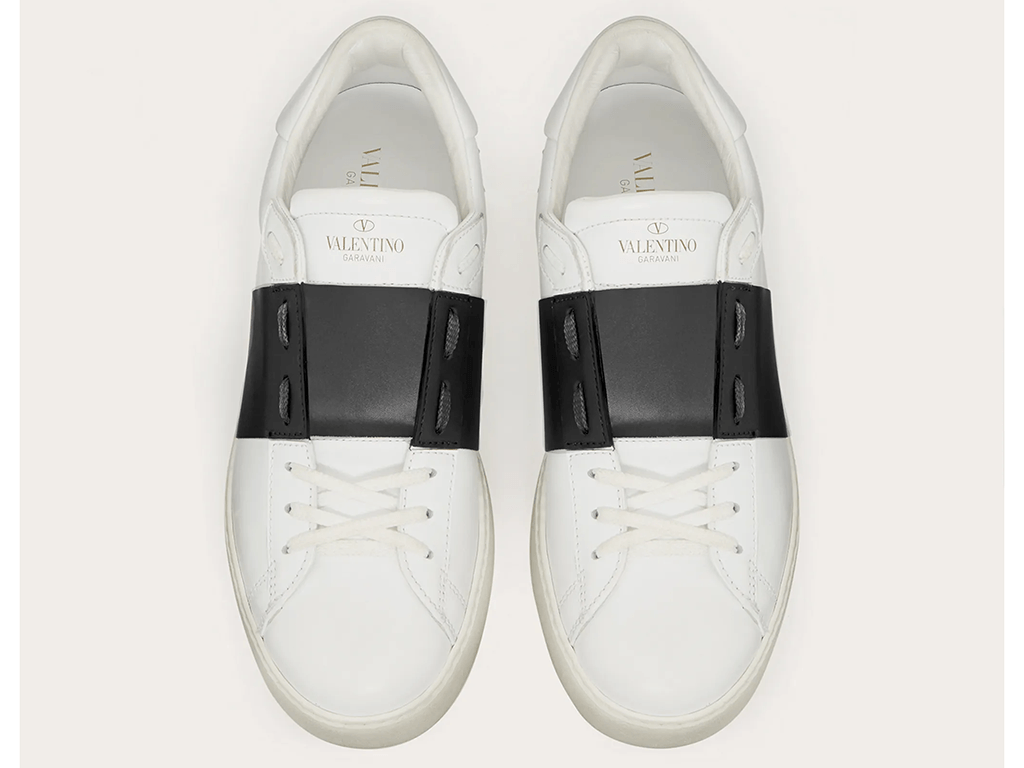 VALENTINO OPEN WHITE/BLACK - THE LIMITED CLUB