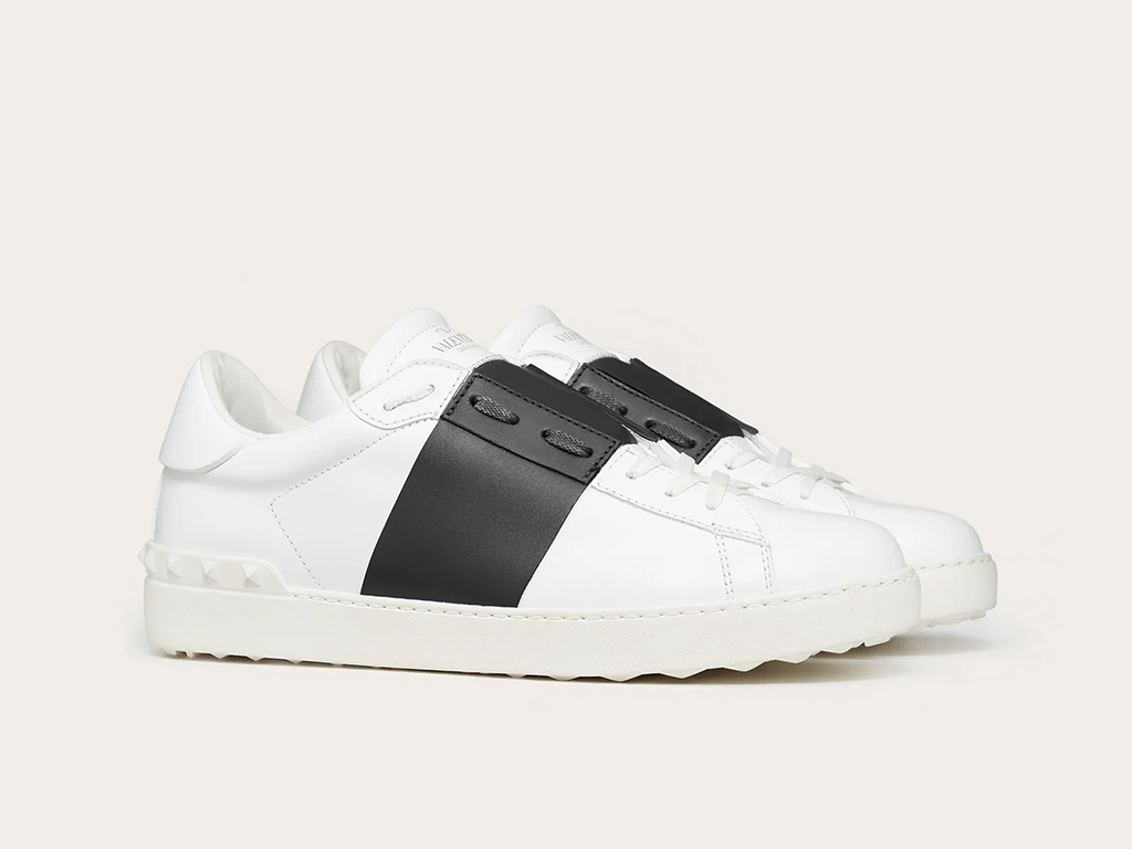 VALENTINO OPEN WHITE/BLACK - THE LIMITED CLUB