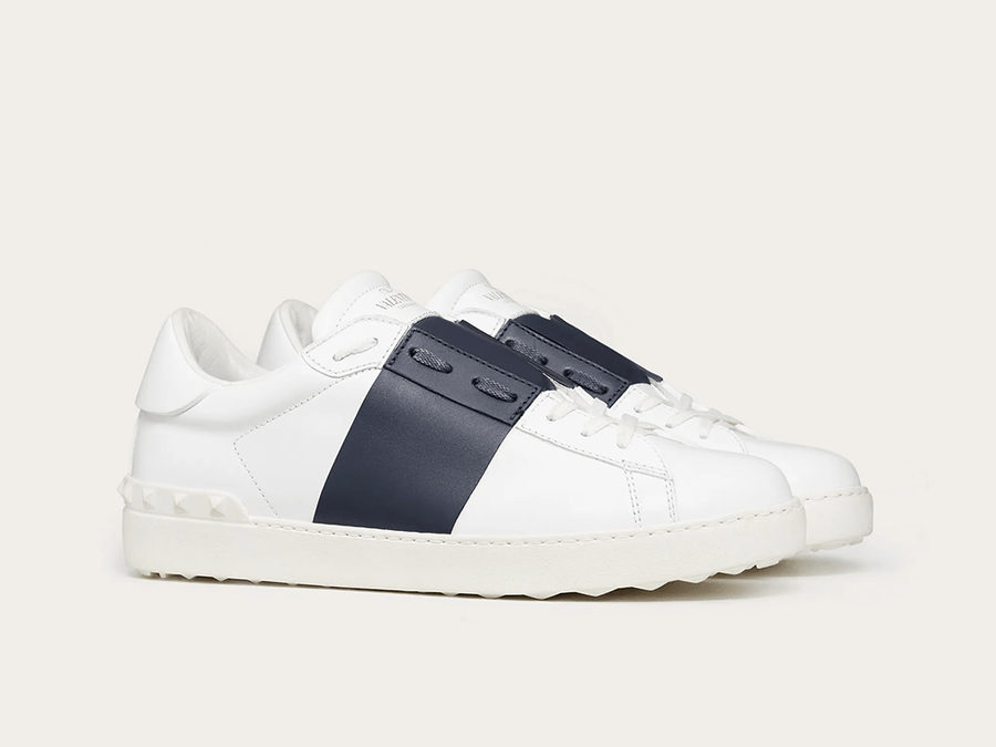 VALENTINO OPEN WHITE/MARINE - THE LIMITED CLUB