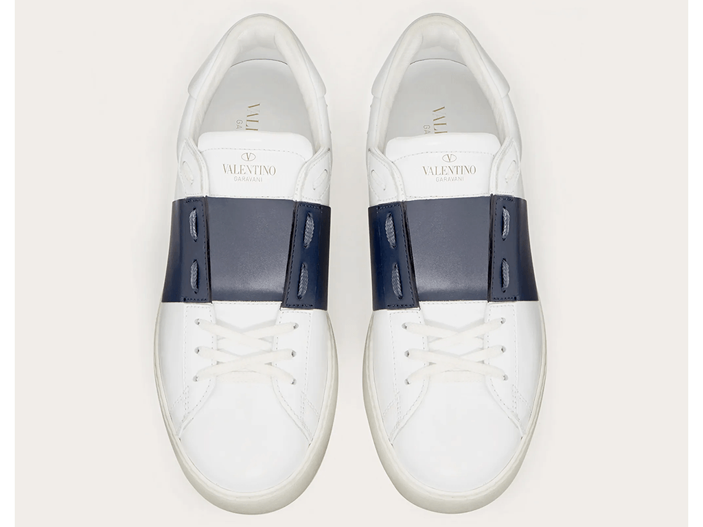 VALENTINO OPEN WHITE/MARINE - THE LIMITED CLUB