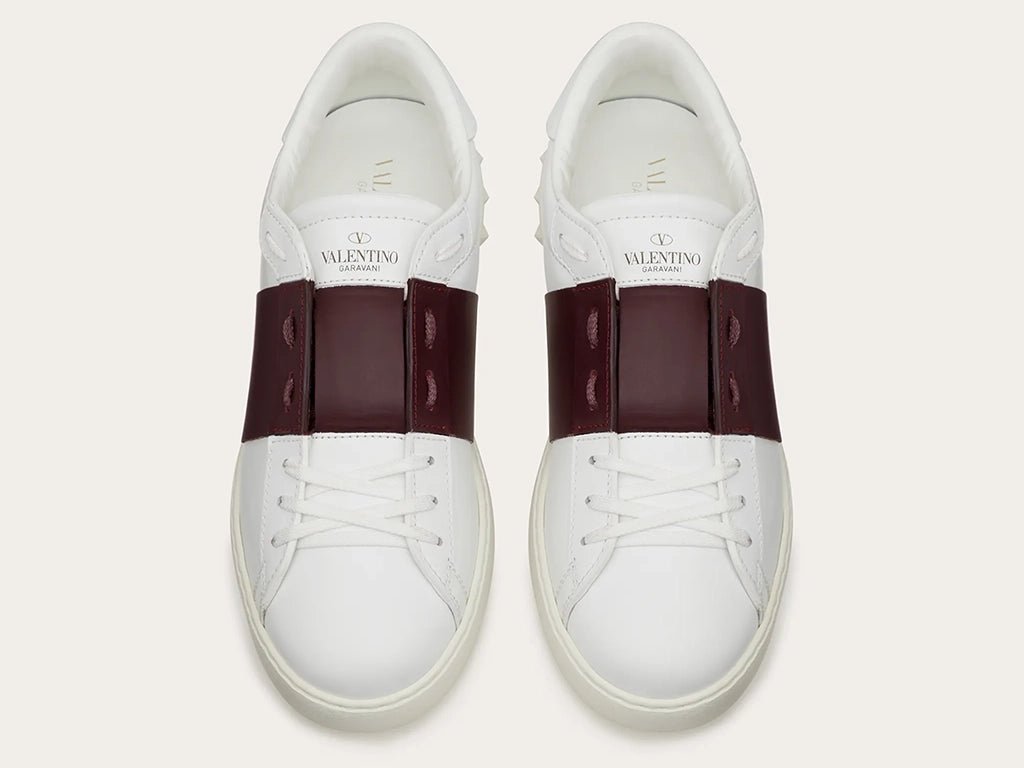 VALENTINO OPEN WHITE/RUBIN - THE LIMITED CLUB