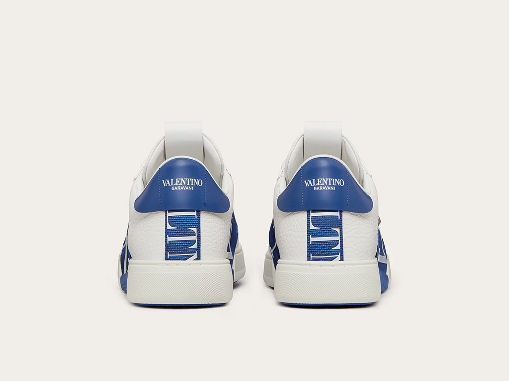 VALENTINO VL7N LOW-TOP WHITE/BLUE - THE LIMITED CLUB