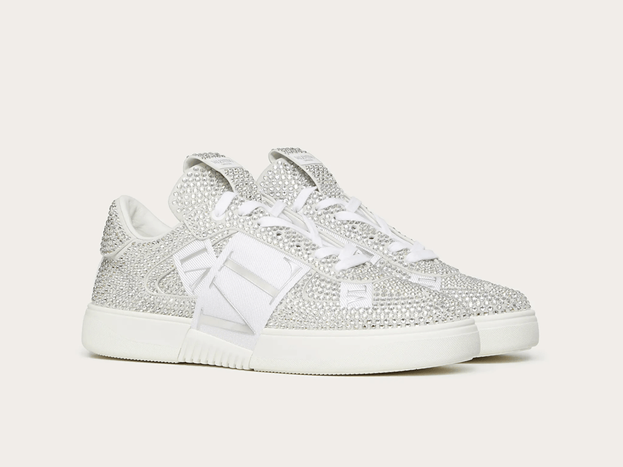 VALENTINO VL7N LOW-TOP WITH CRYSTALS - THE LIMITED CLUB